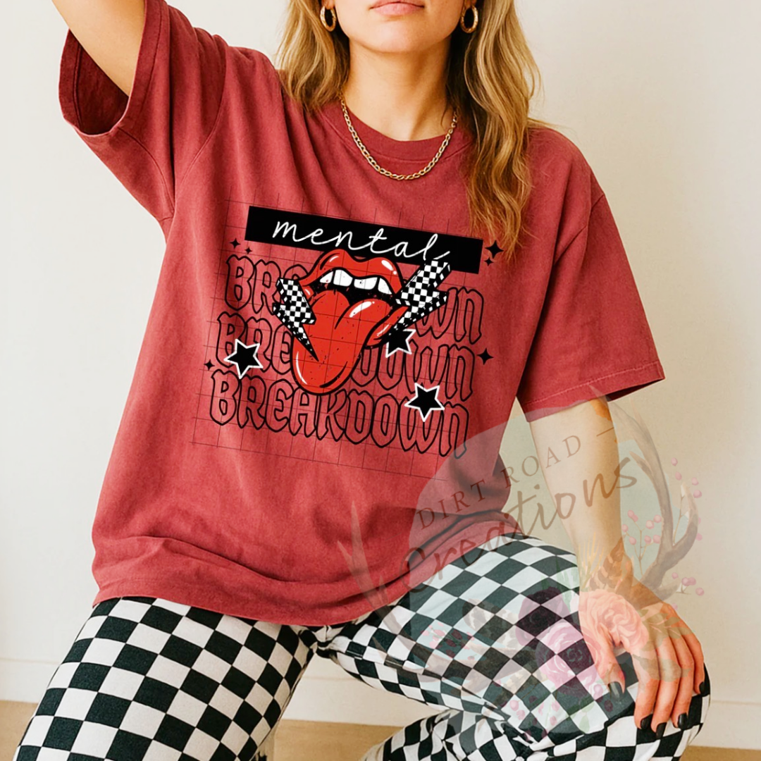 Mental Breakdown graphic Sweatshirt