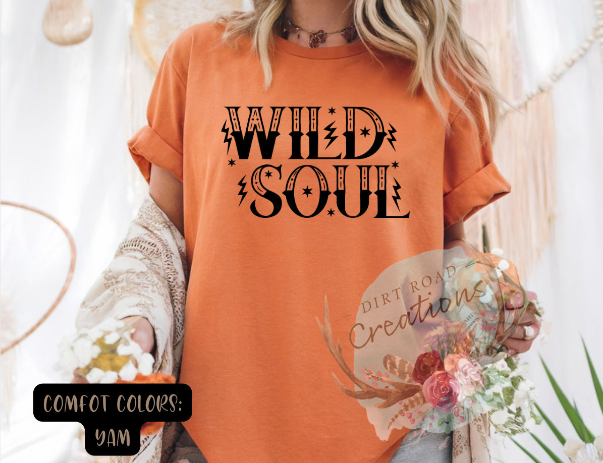 Wild Soul graphic tee