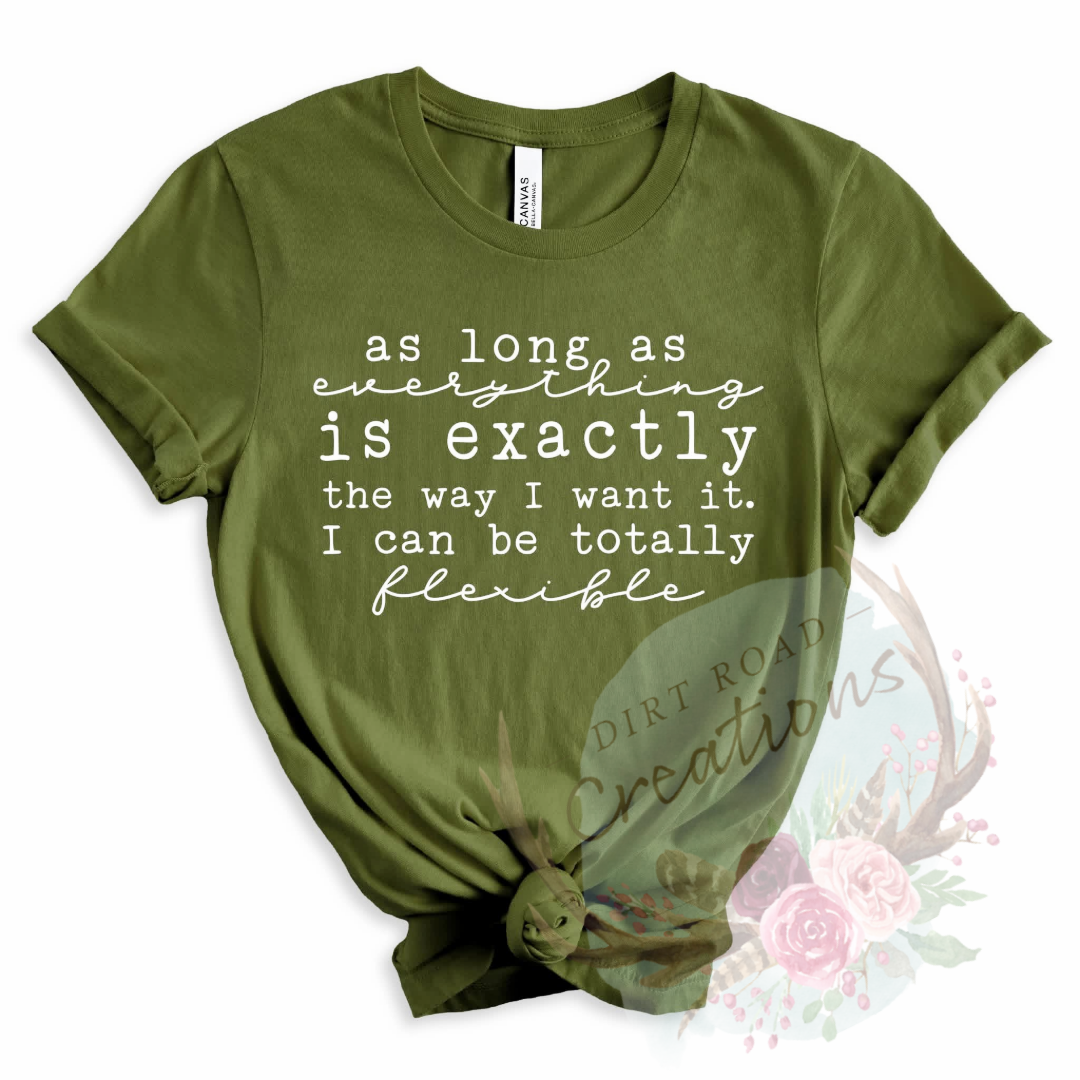 As long as… screen print Sweatshirt
