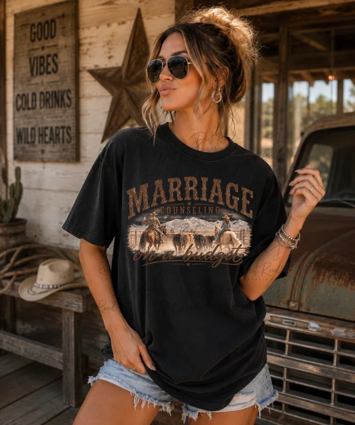 Marriage counseling graphic tee