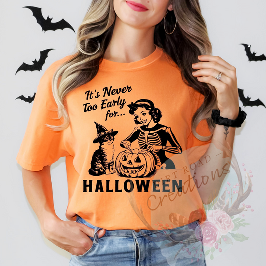Never too early screen print Sweatshirt