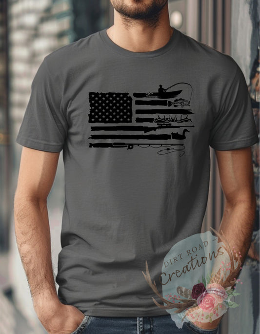Outdoor flag - Mens Tee