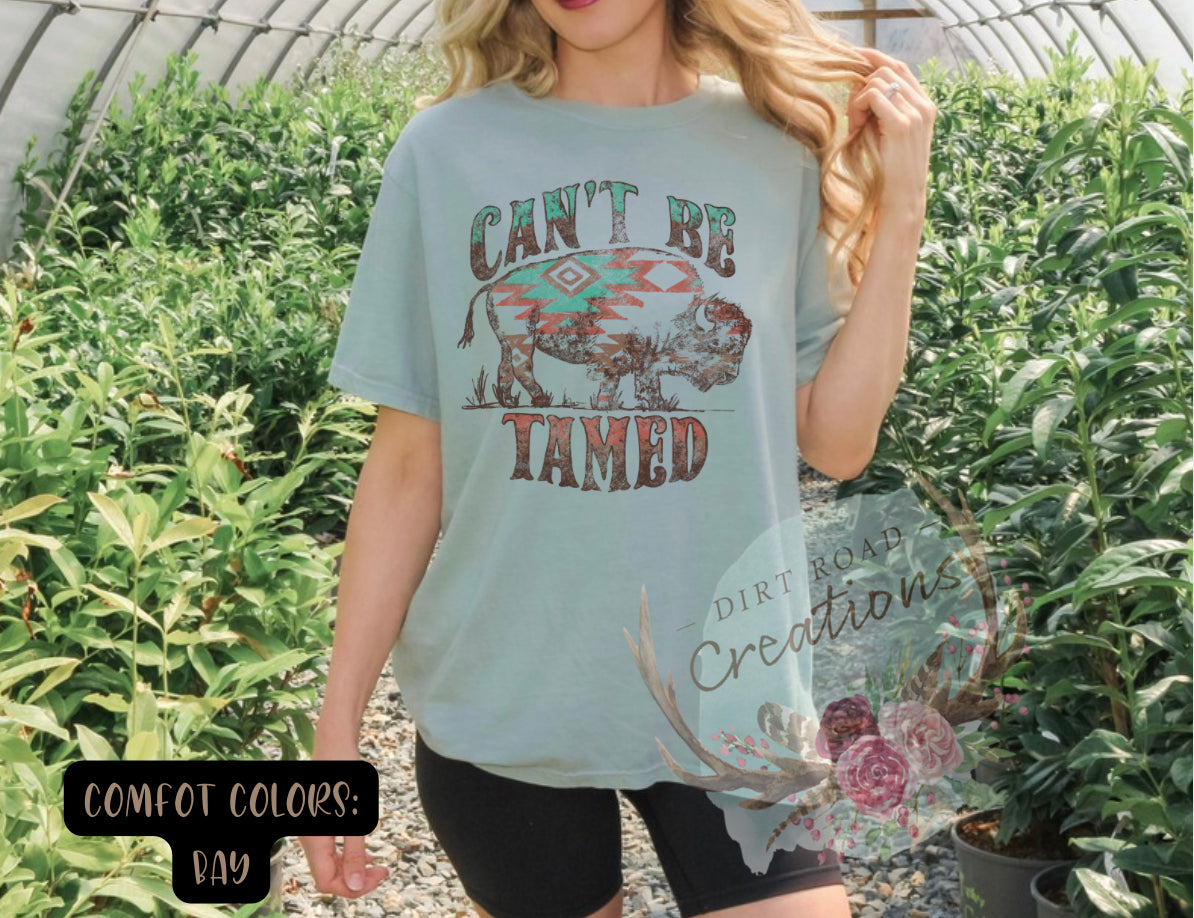 Can’t be tamed graphic tee