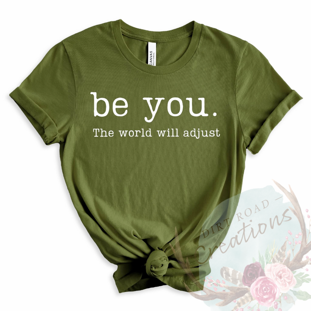 Be you screen print tee