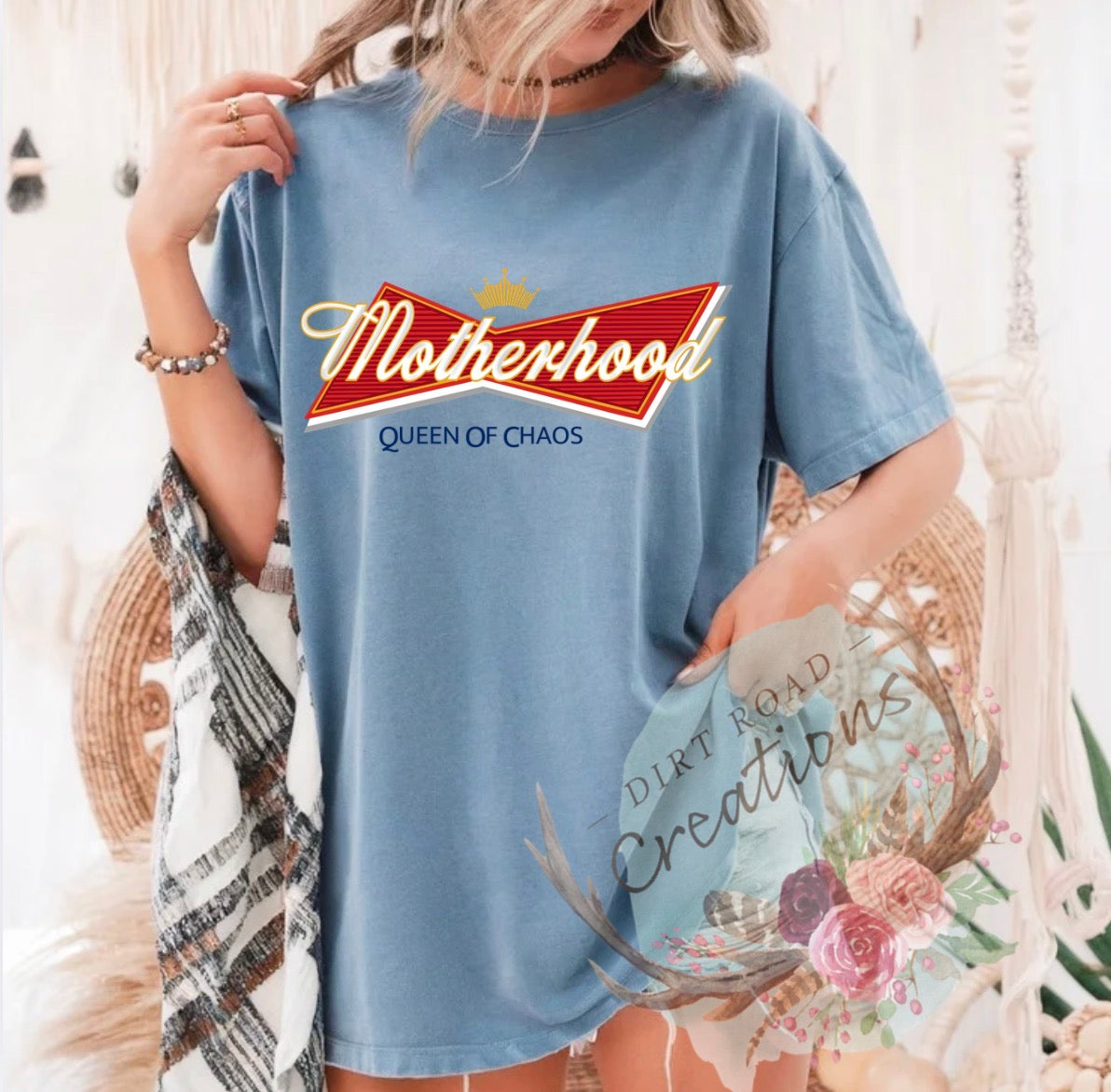Motherhood graphic tee