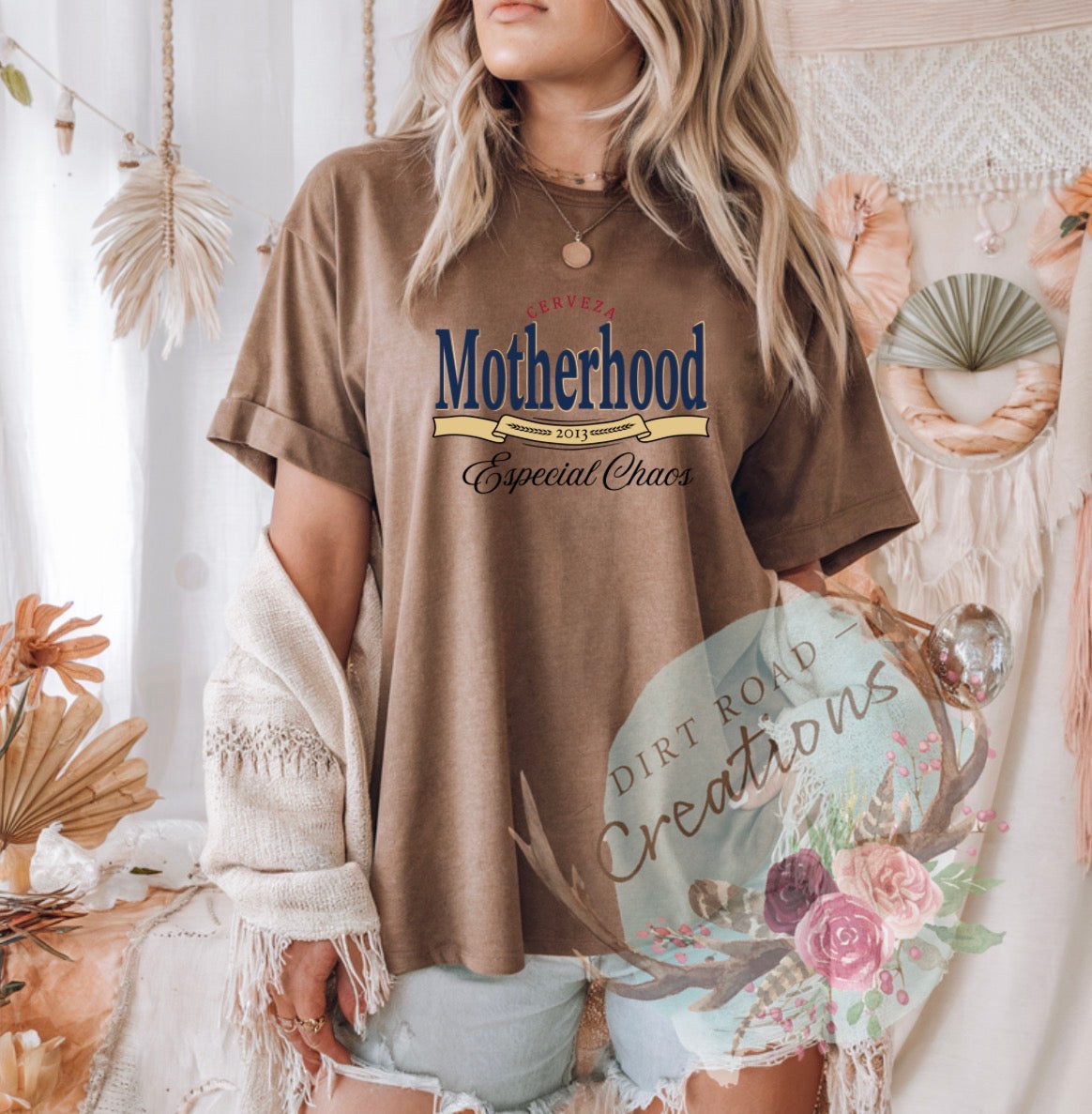 Motherhood graphic tee