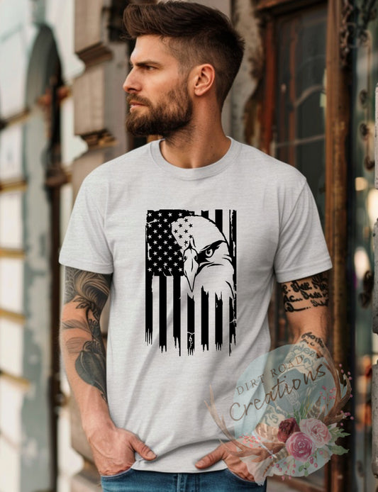 Eagle flag - Mens Tee