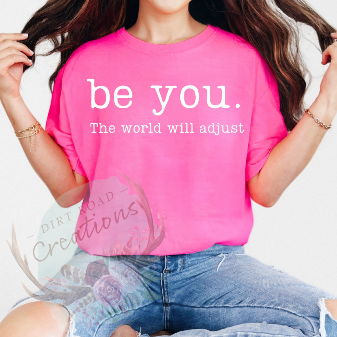 Be you screen print tee