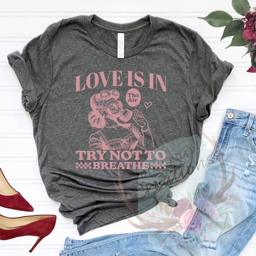 Love is in the air screen print Sweatshirt