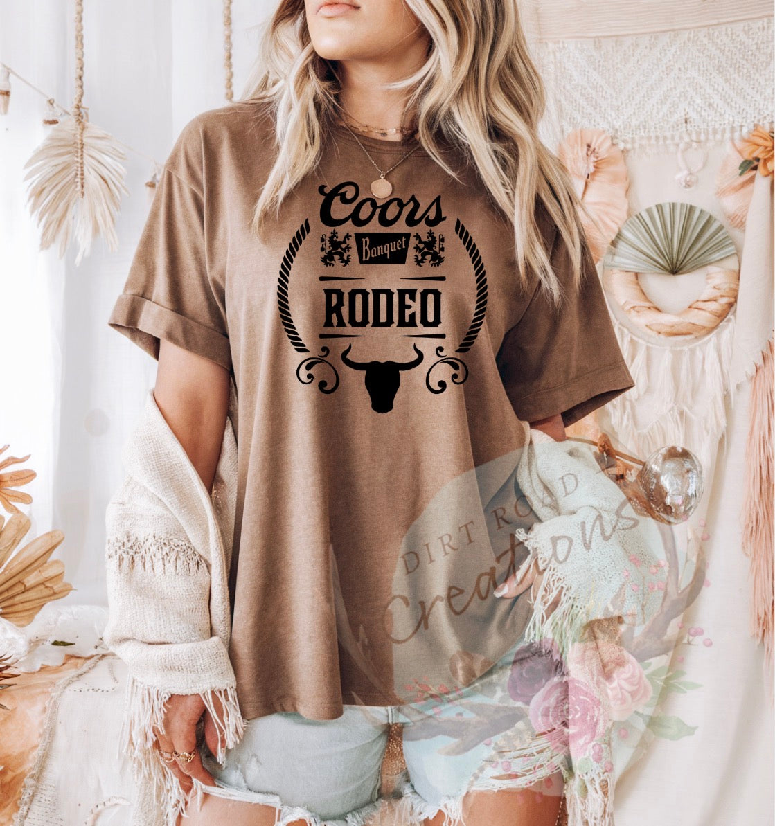 Coors rodeo graphic tee