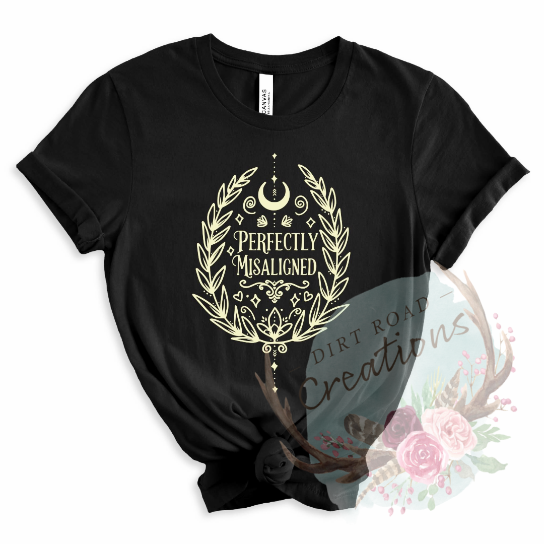 Perfectly misaligned tee
