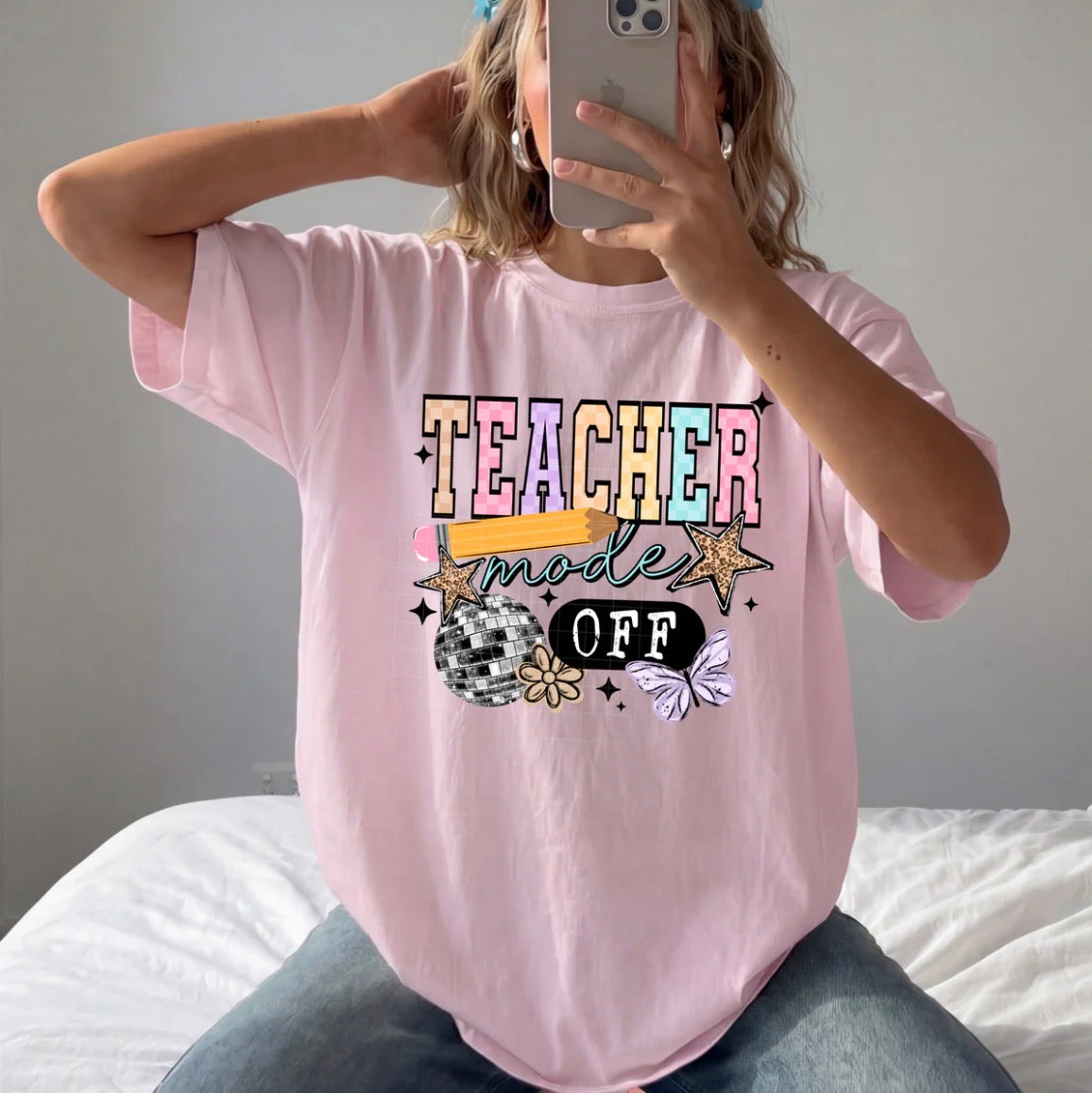 Teacher mode graphic tee
