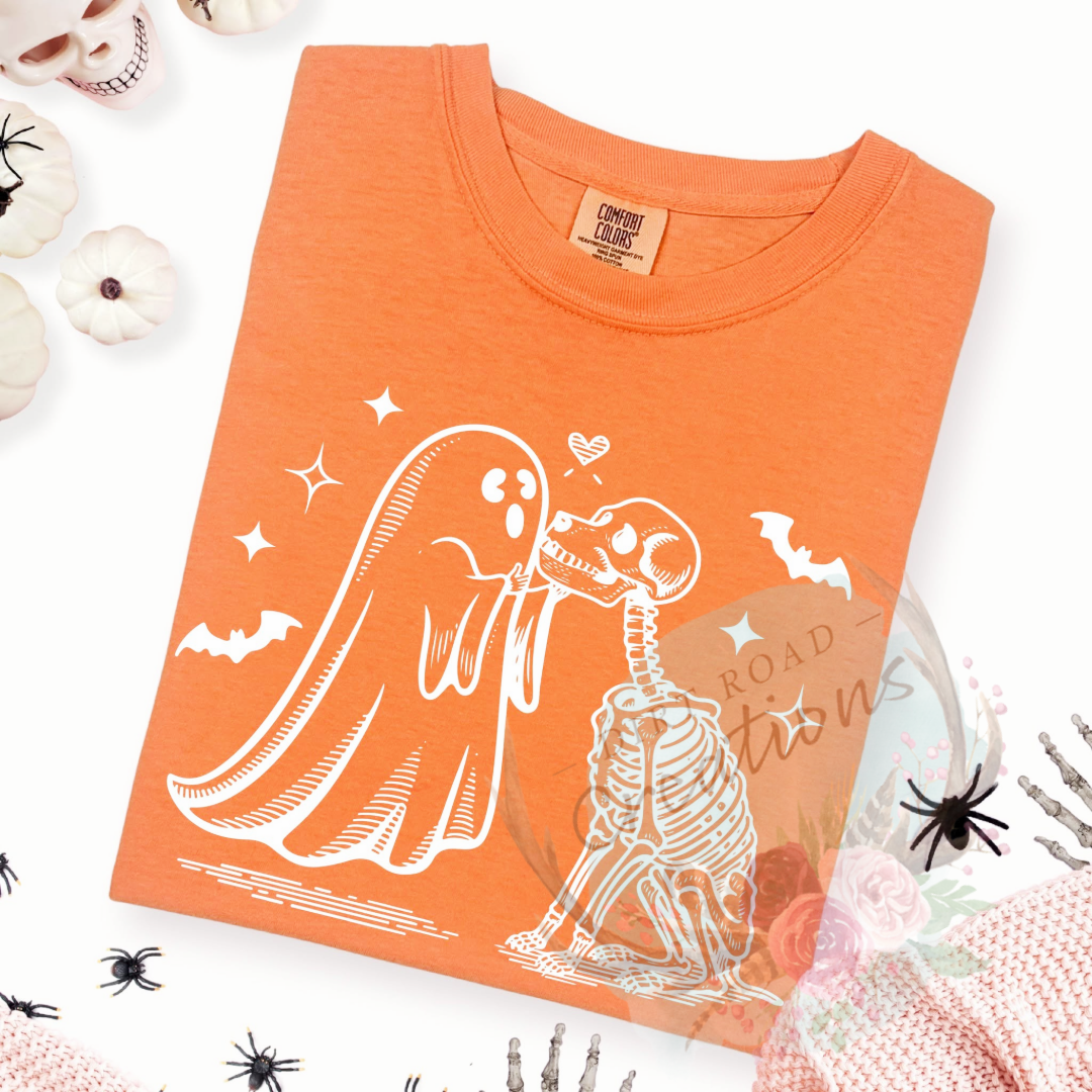 Ghost & Dog screen print TEE