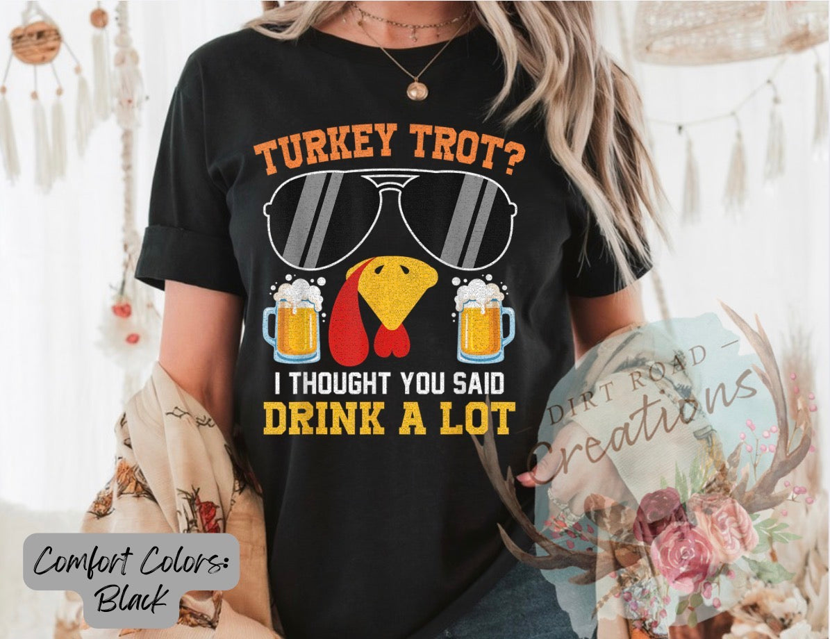 Turkey trot graphic tee