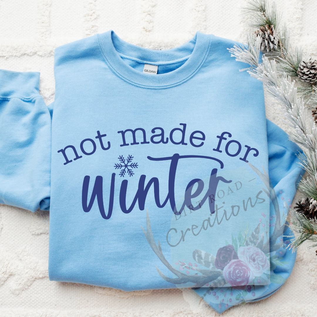 Not made for winter screen print TEE
