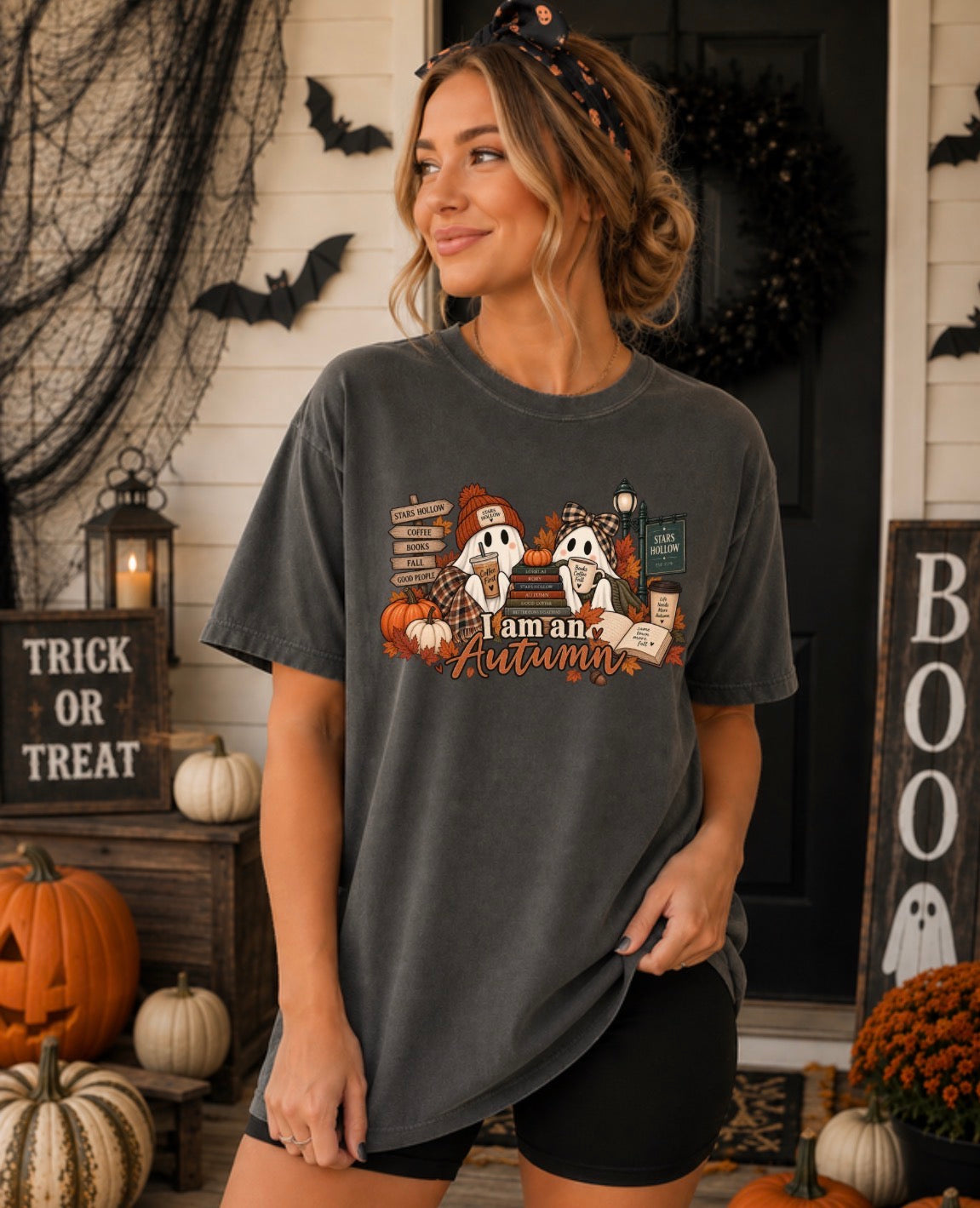 I am an autumn graphic tee