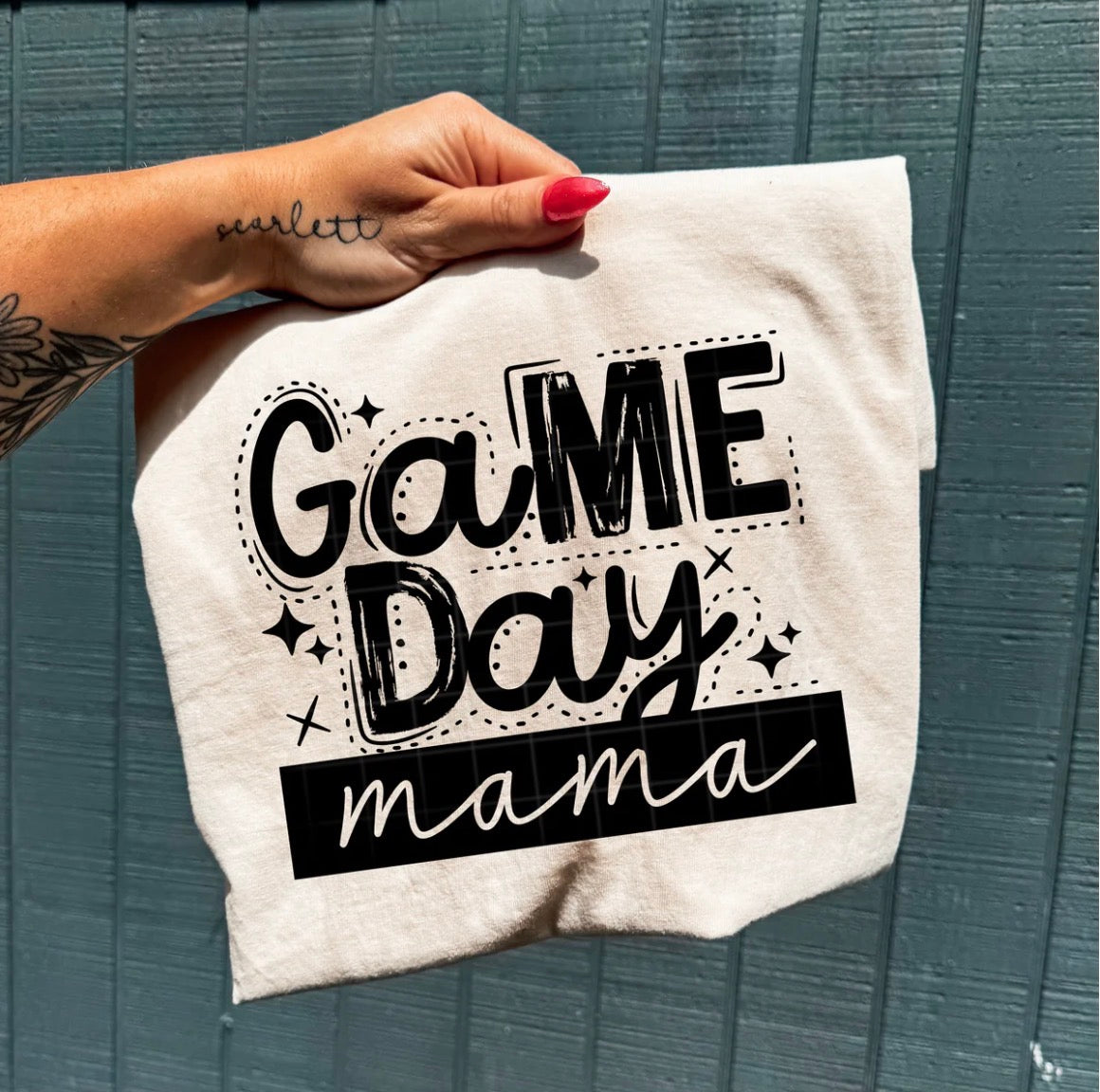 Game day mama Sweatshirt