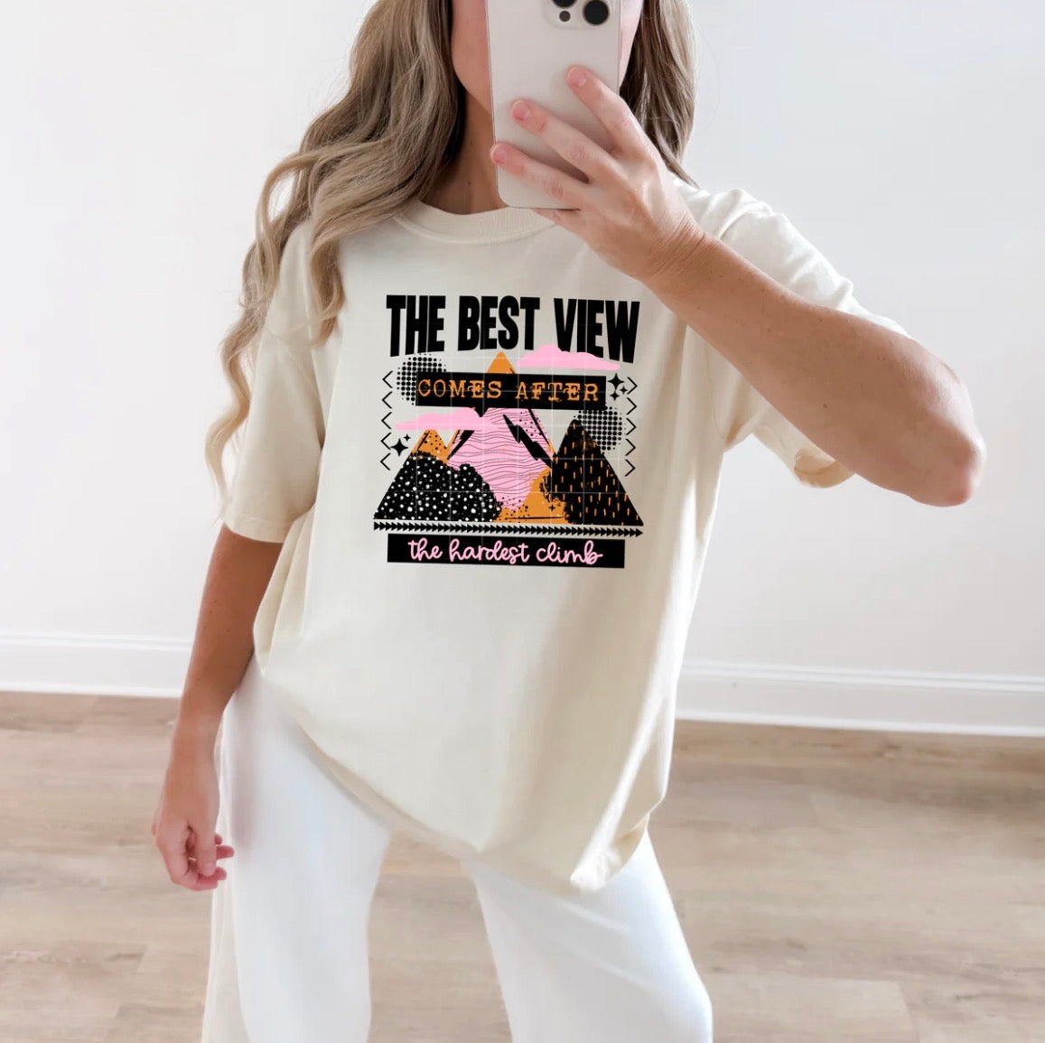 The best view graphic tee