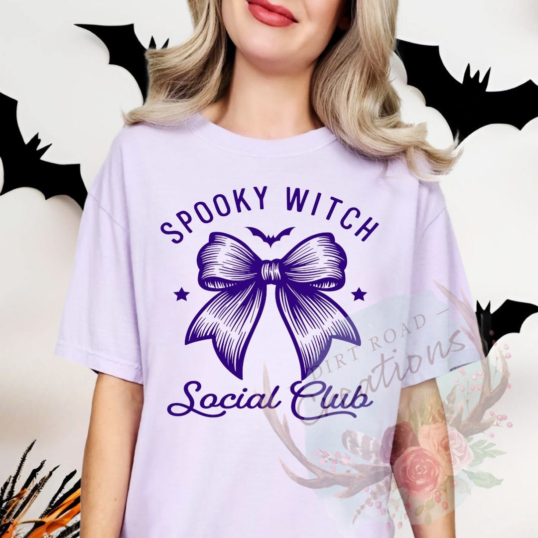Spooky Witch screen print TEE