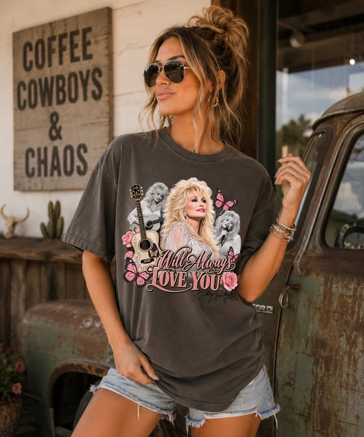 I will always love you graphic tee