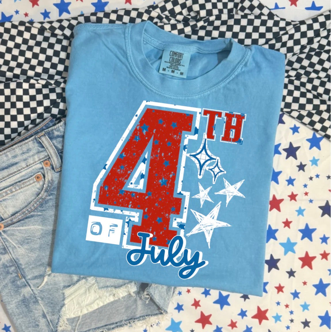 4th of July graphic tee