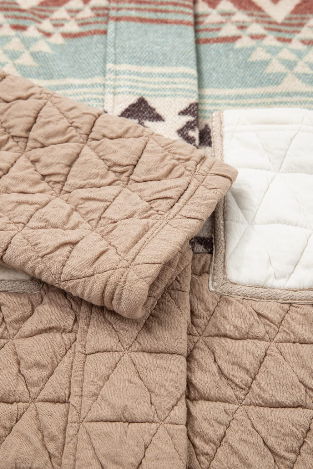 Preorder: quilted Aztec jacket