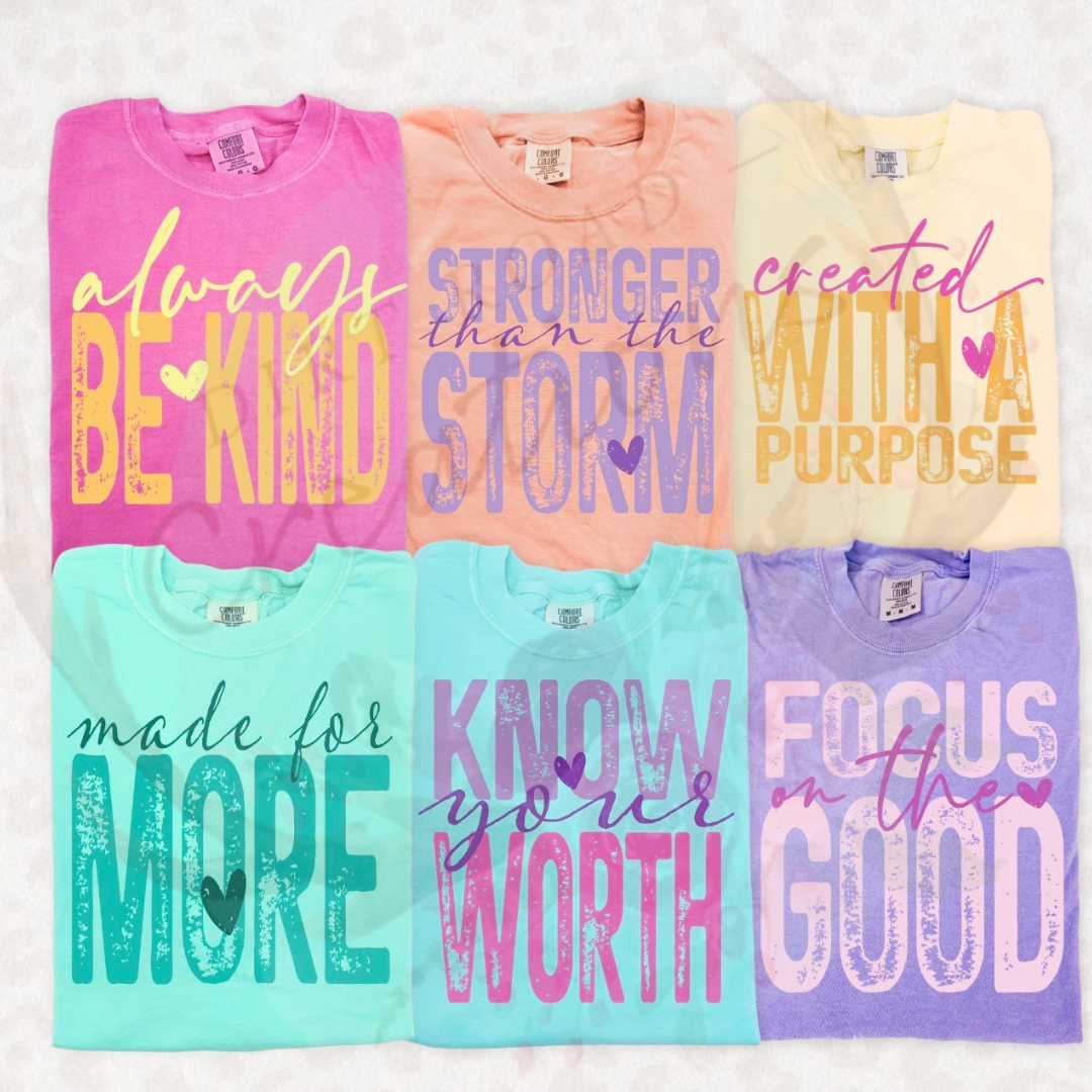 Stronger than the storm graphic tee