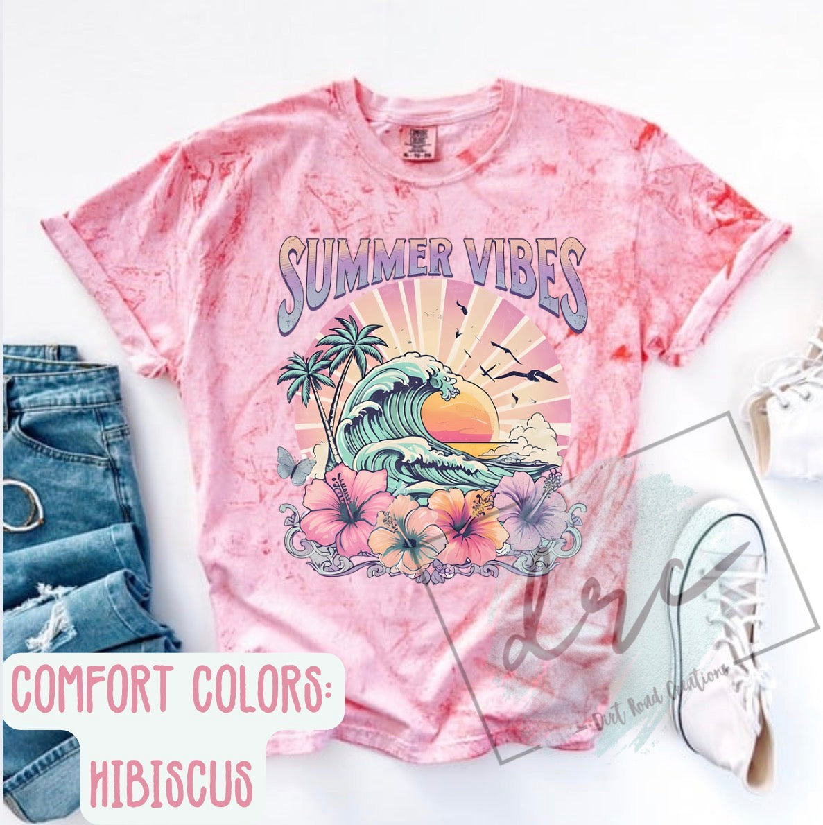Summer vibes graphic tee