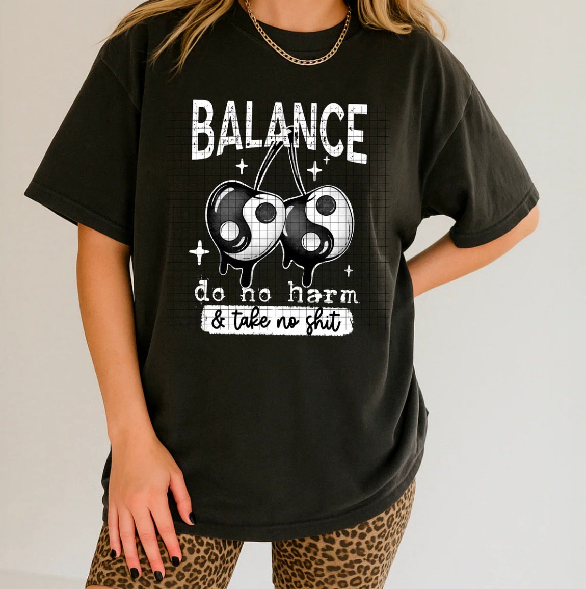 Balance graphic tee