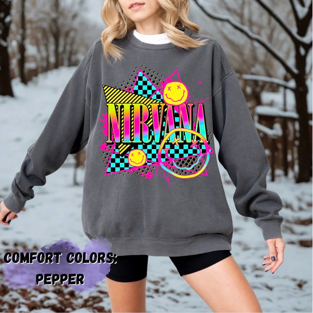 Nirvana graphic tee
