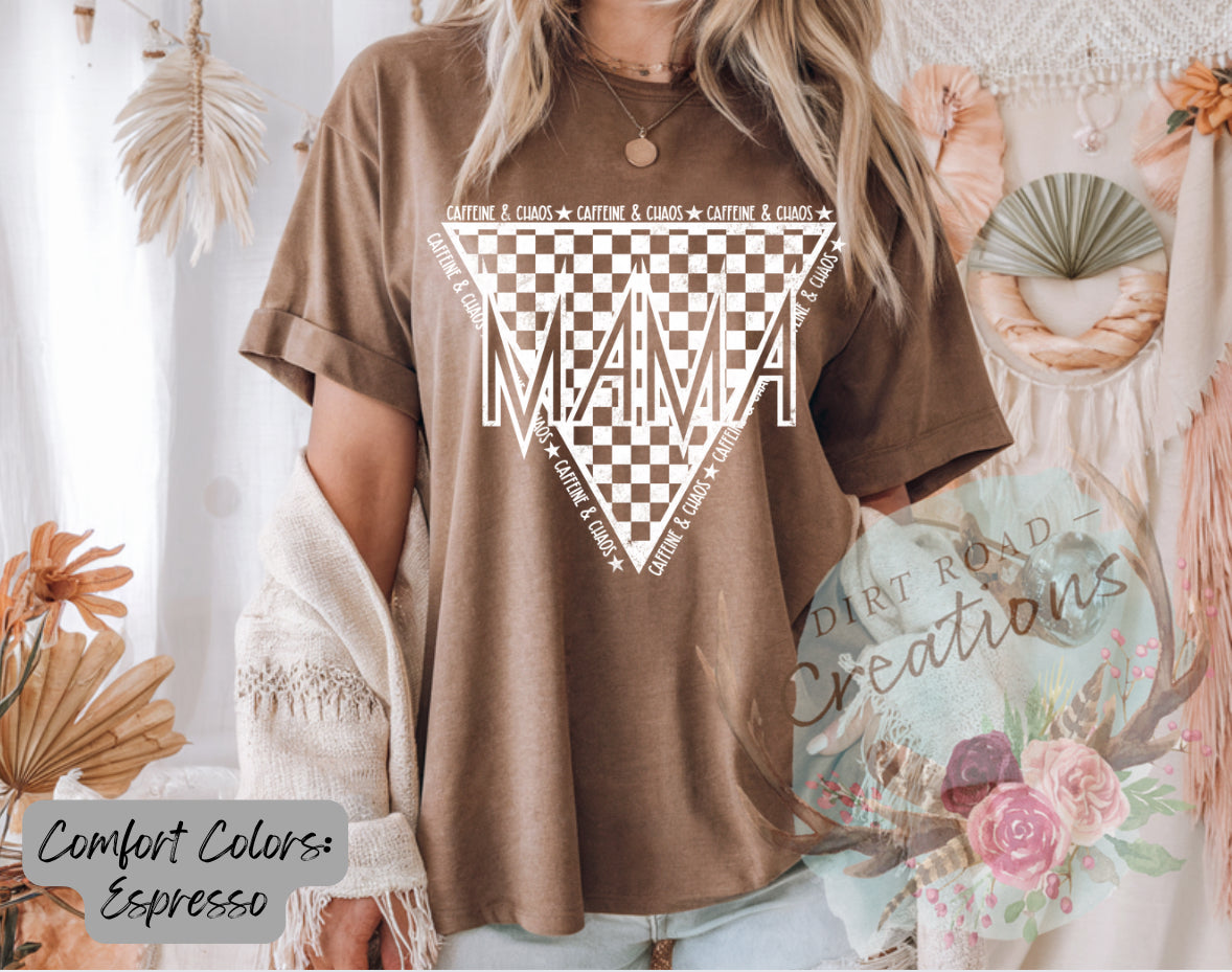Mama triangle tee
