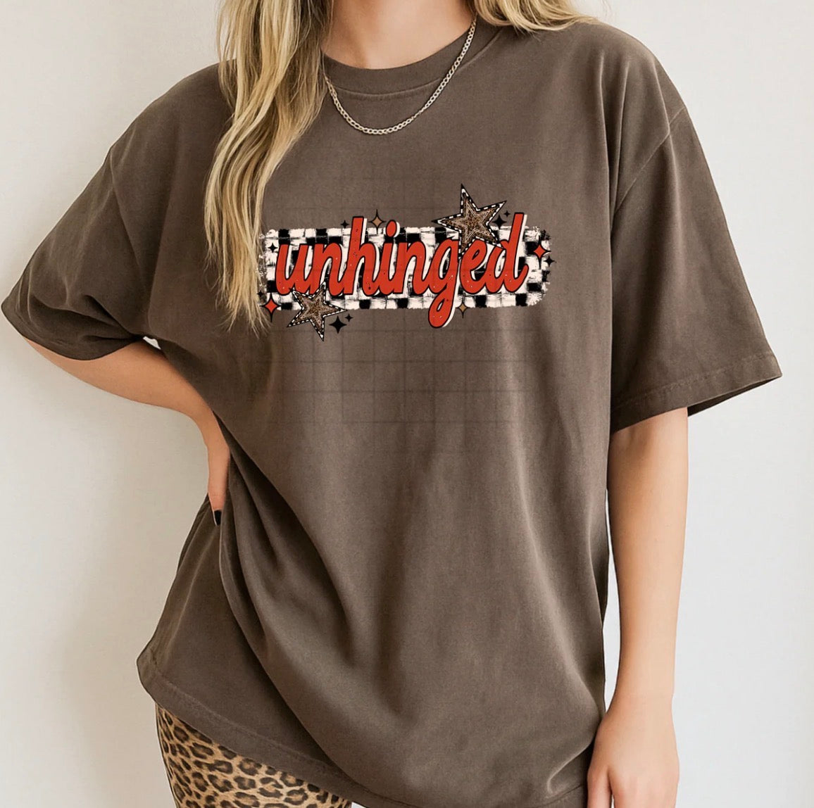 Unhinged graphic tee