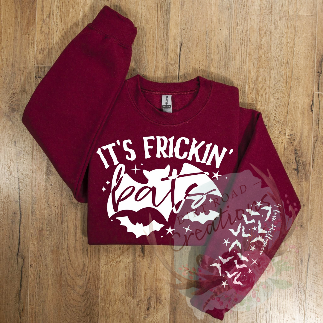 Its freaking bats screen print TEE (long sleeve)