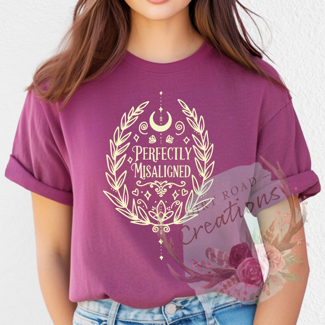 Perfectly misaligned tee