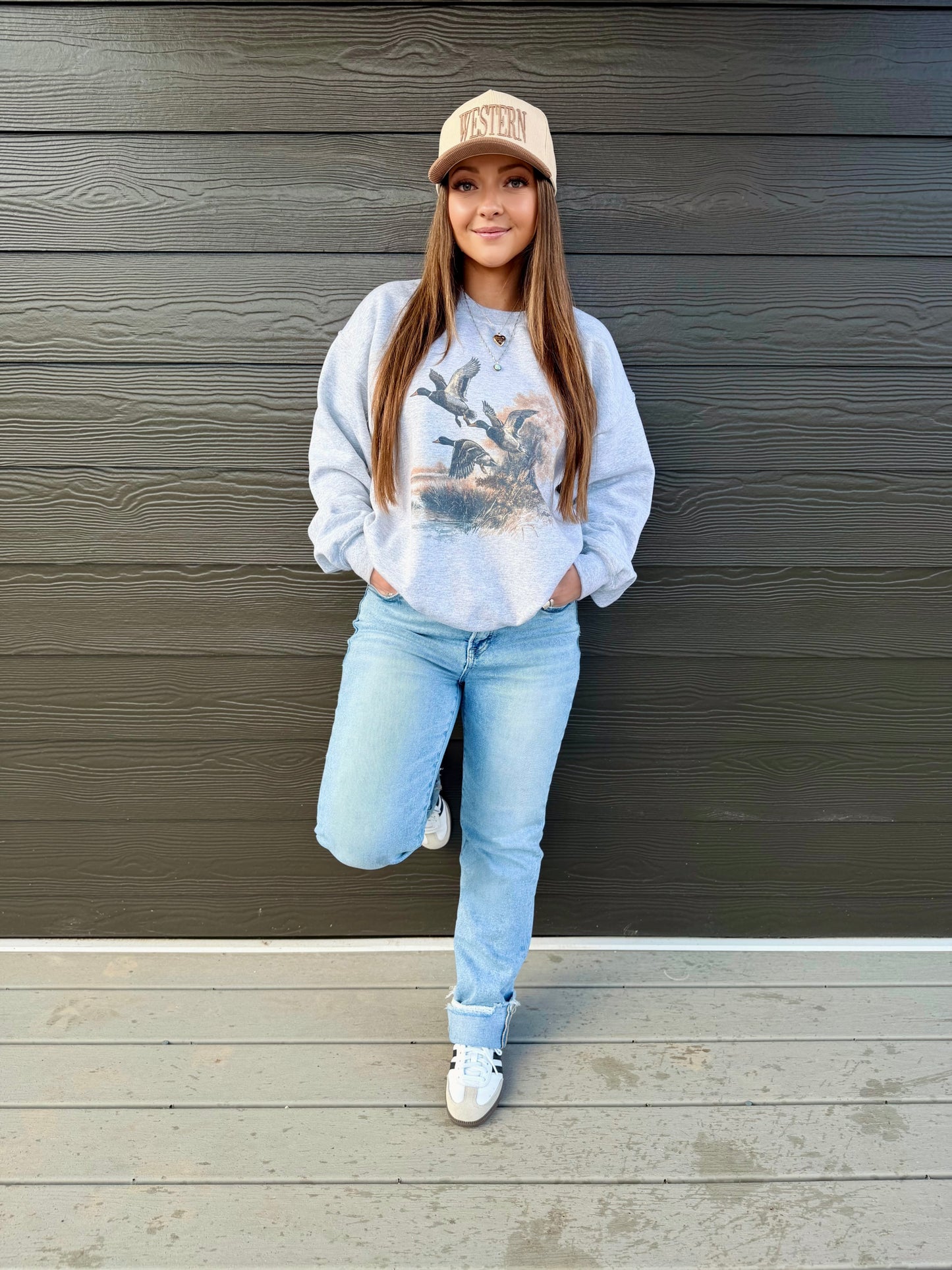 Vintage ducks sweatshirt