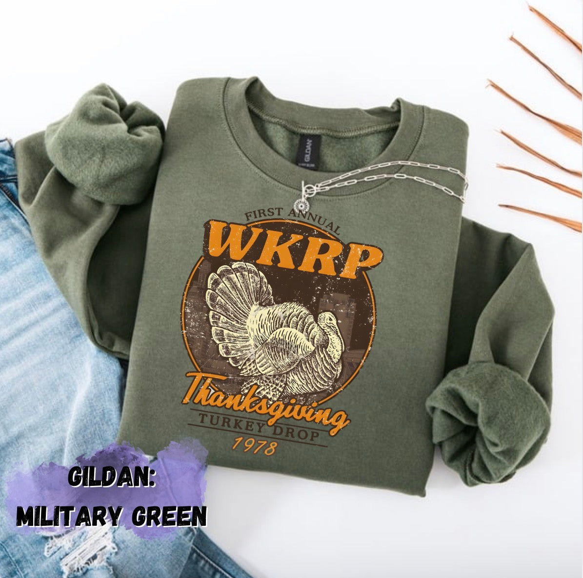 Turkey drop graphic tee