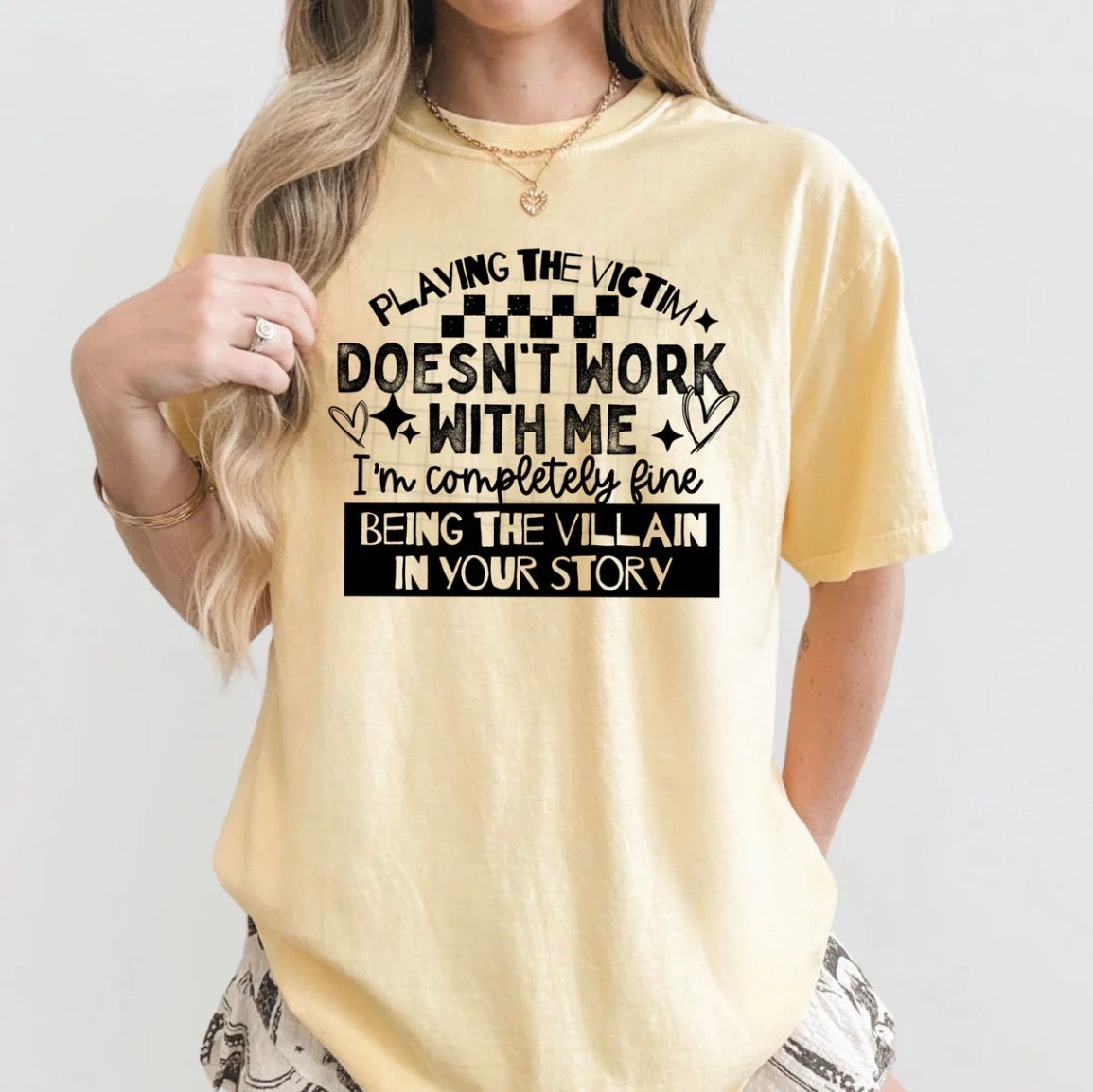 Doesn’t work with me graphic tee