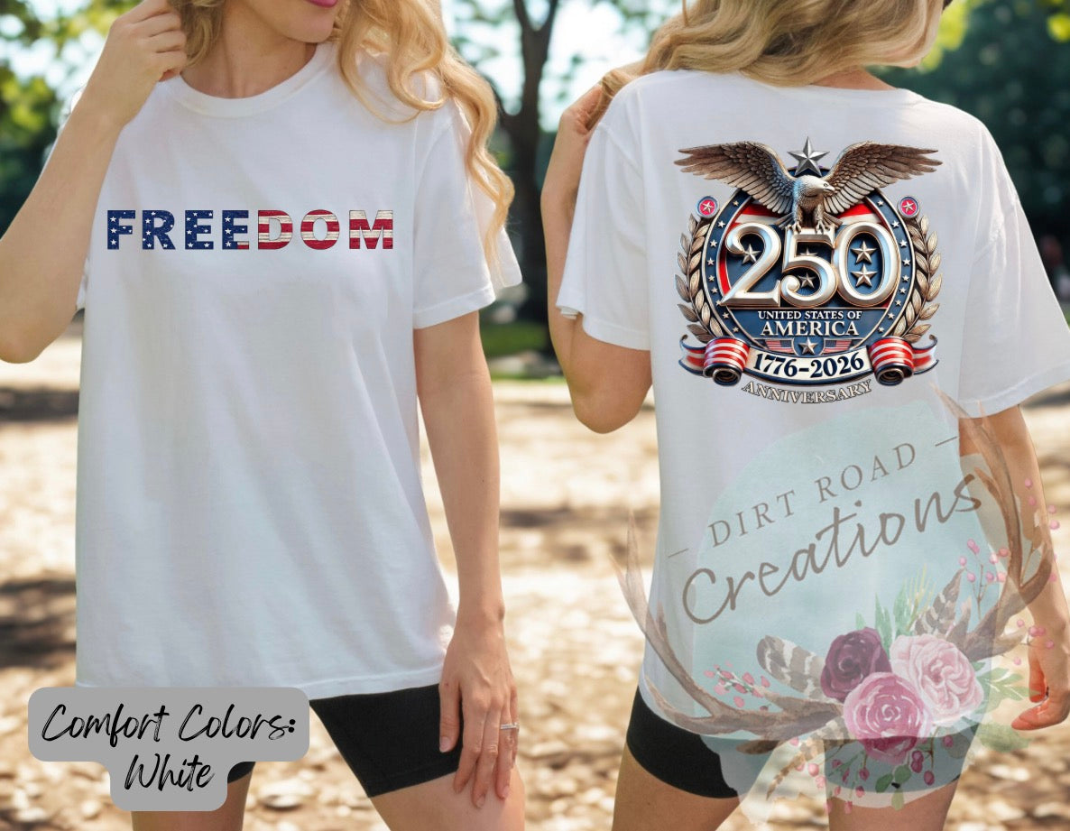250th anniversary ๐บ๐ธ graphic tee