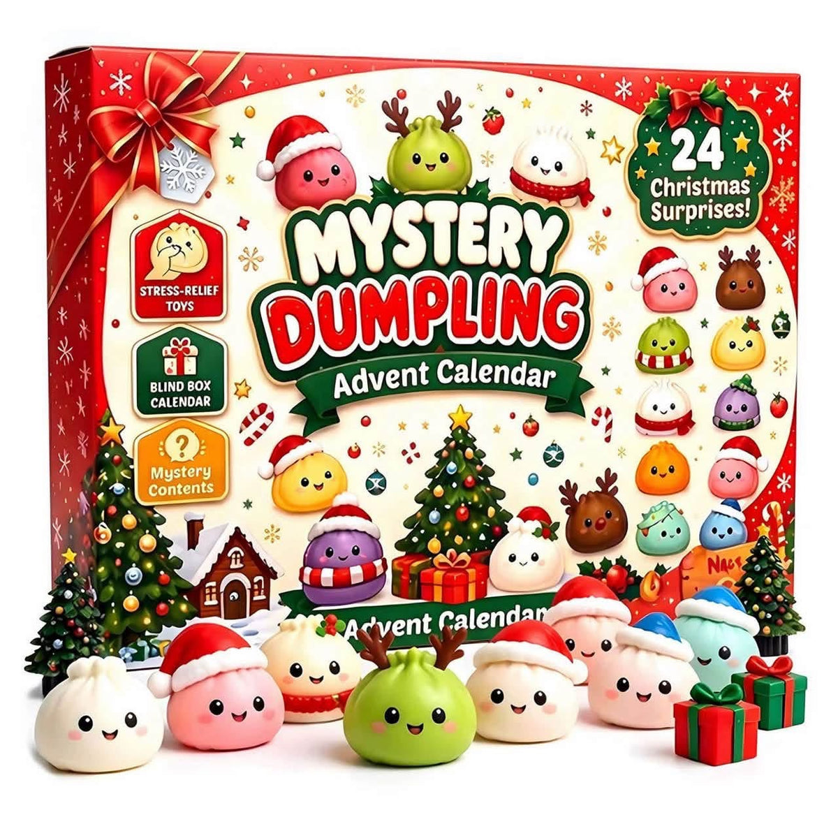 Preorder: mini adventure calendar dumplings