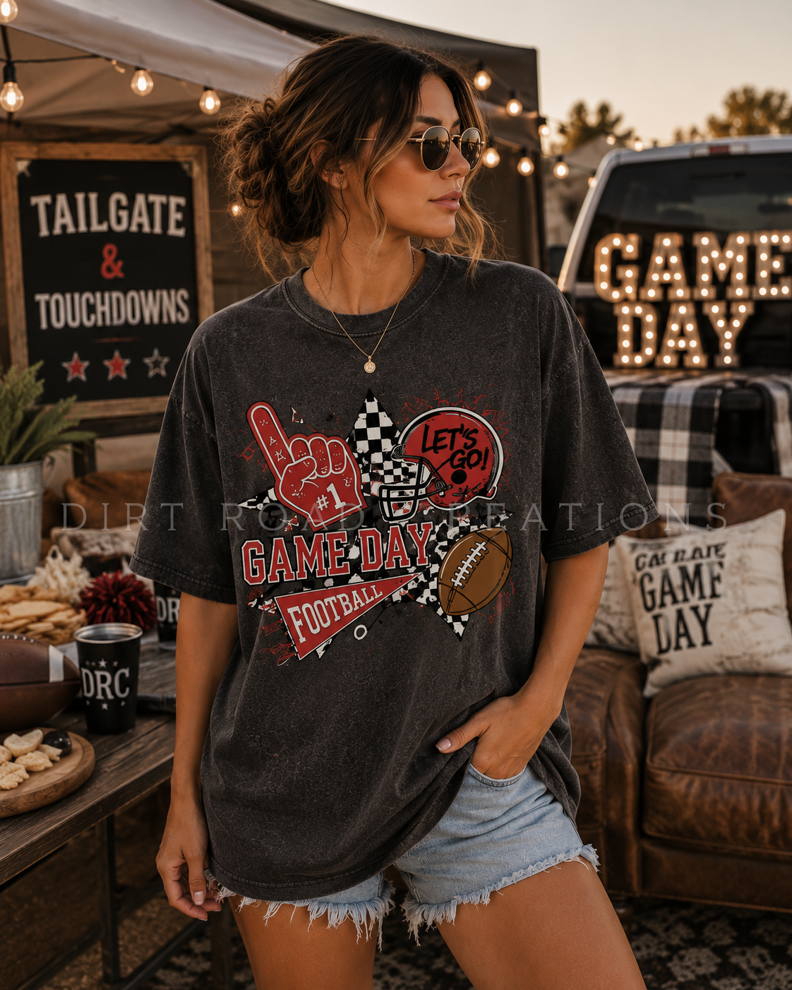 Game day graphic tee
