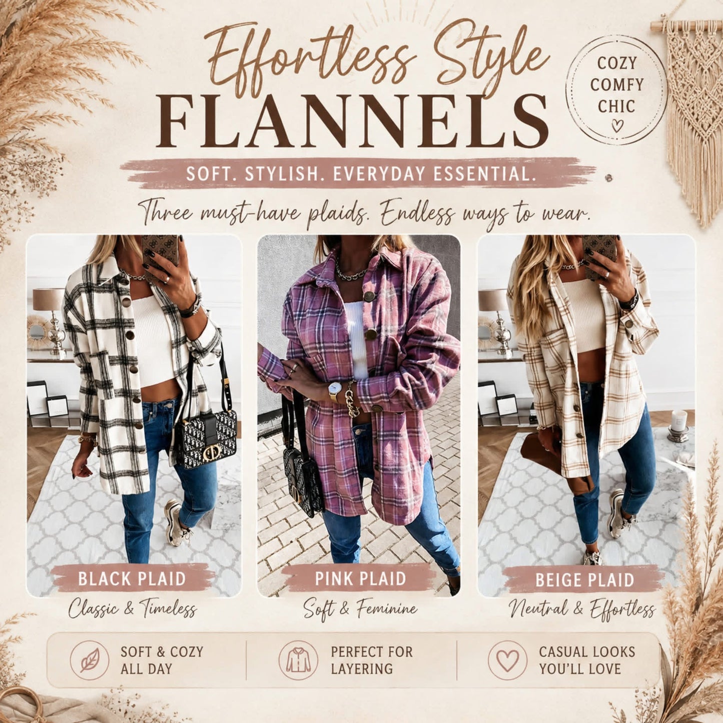 Preorder: Effortless Flannel