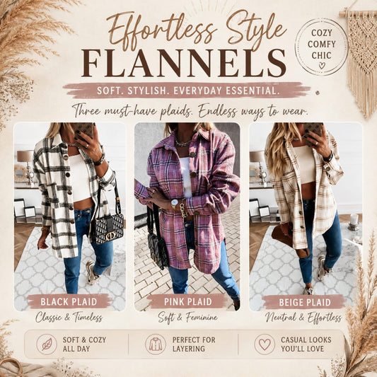 Preorder: Effortless Flannel