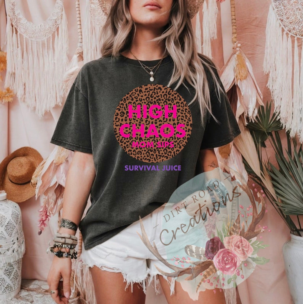 High chaos graphic tee