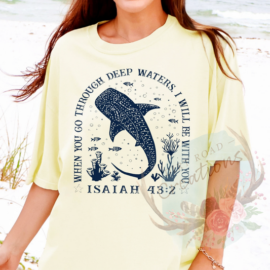 Tough Waters screen print tee