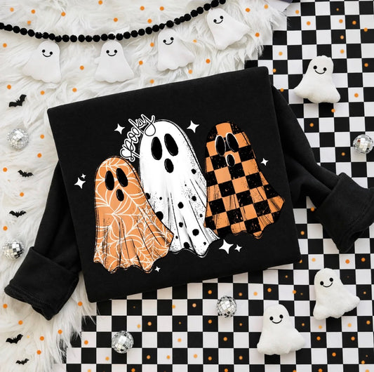 Ghosts graphic tee