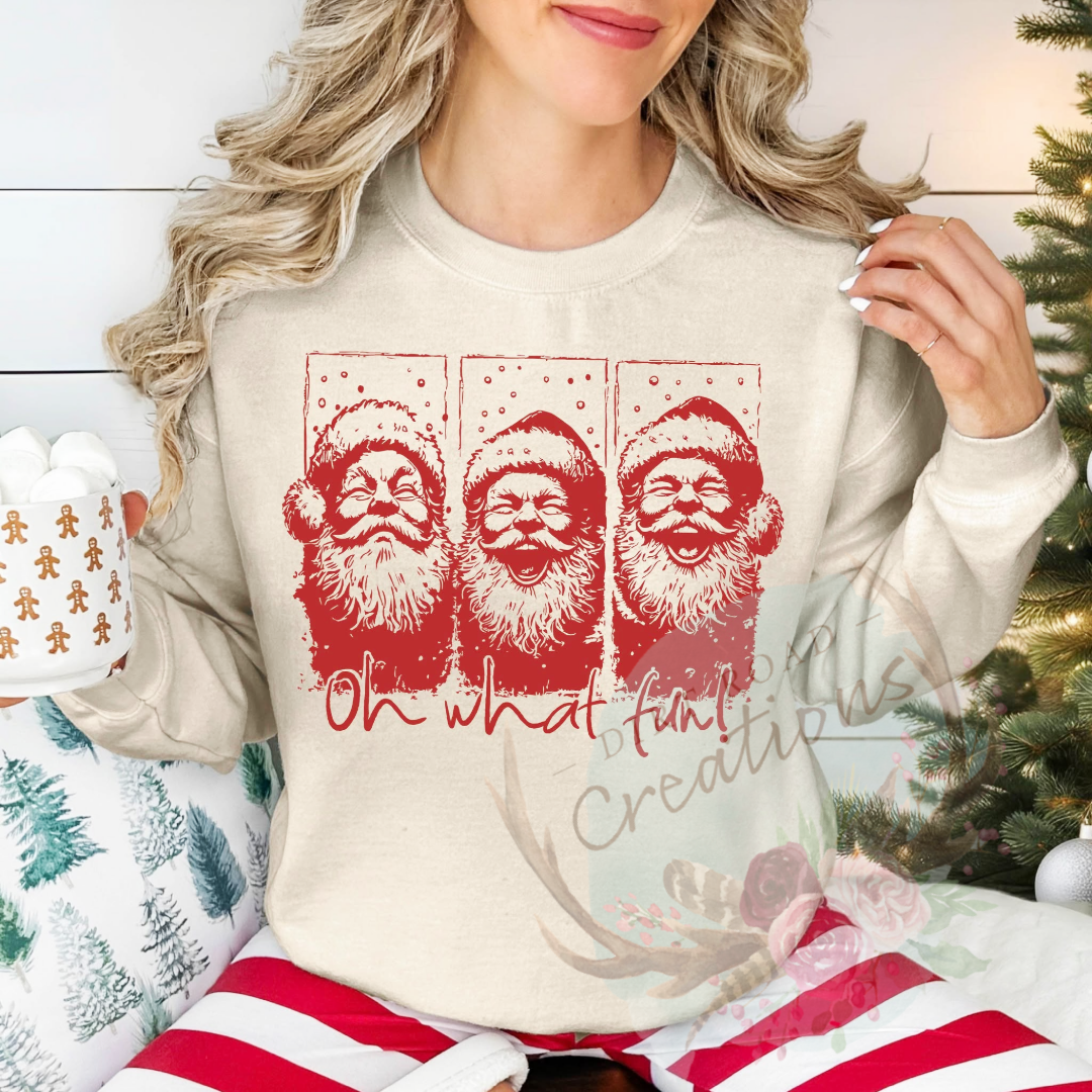 Oh what fun screen print tee