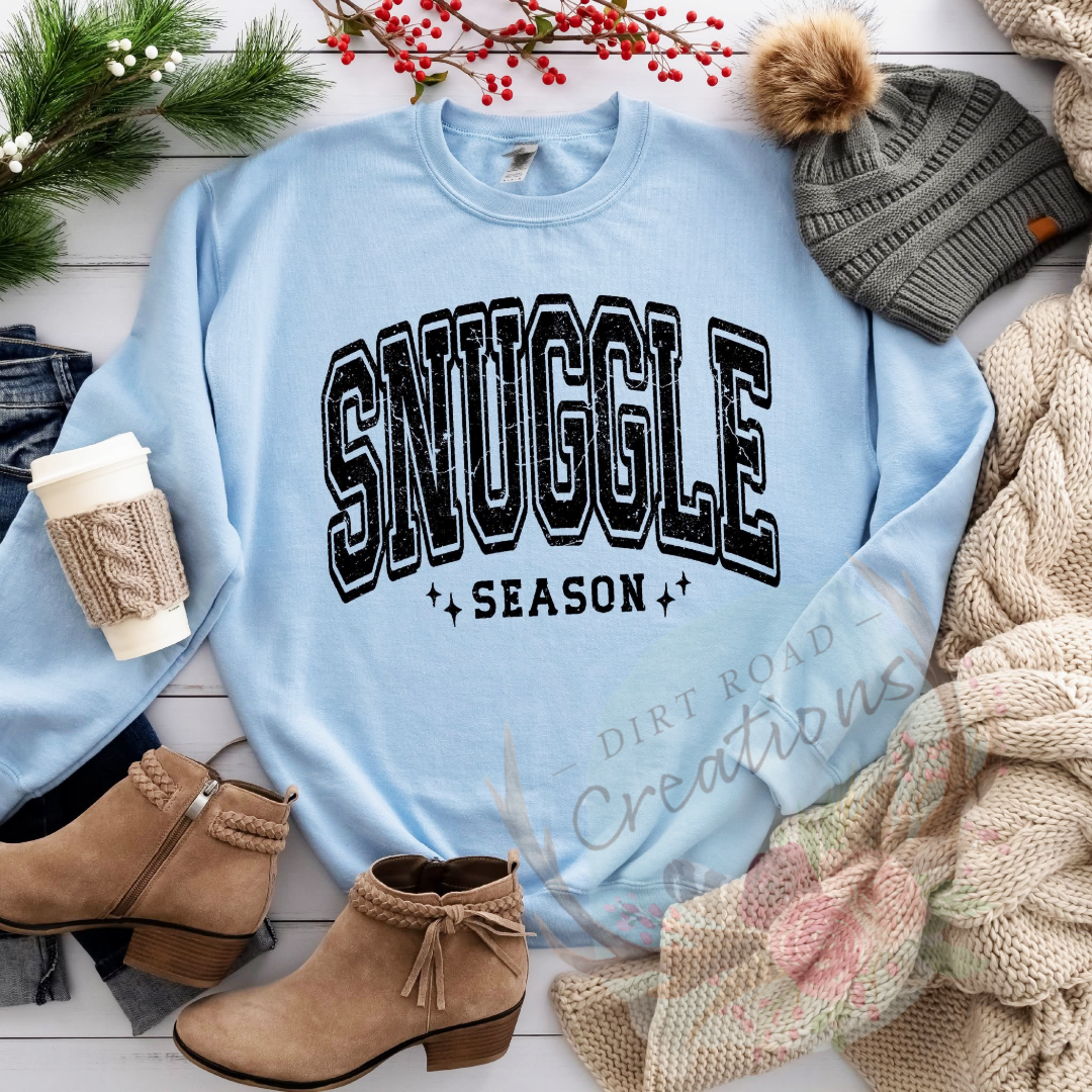 Snuggle Season screen print tee