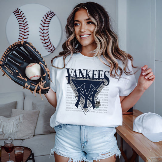 Retro Yankees graphic tee