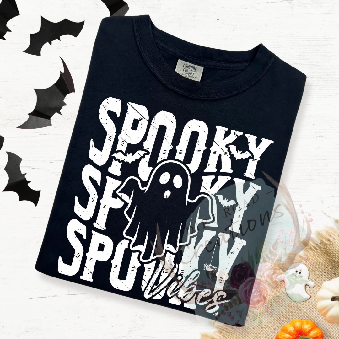 SPOOKY screen print TEE