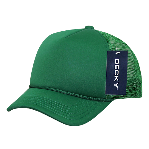 Decky 7010 - Kids, Youth Trucker Foam Hats, Mesh Back - 7010: Navy/White